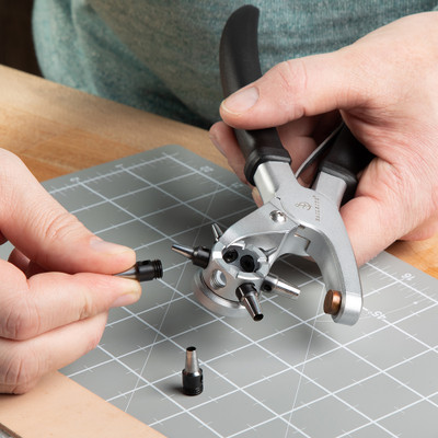 Shown with the Sailrite Professional Rotary Hole Punch